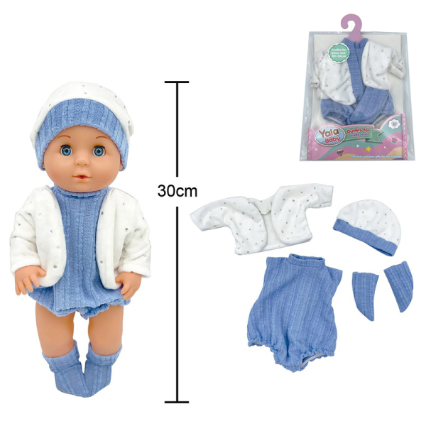 30CM doll clothes,Doll clothes,Plush【English Packaging】_201975574_hd