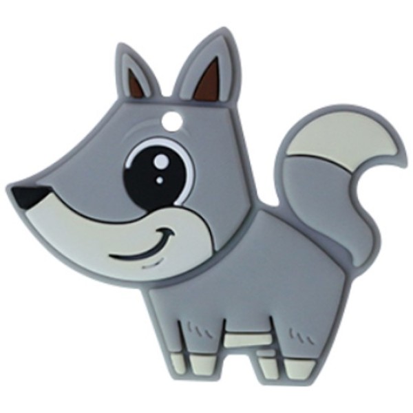 Fox Teether One-color clear [no text packaging