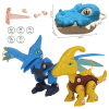 2(pcs)DIY Disassembly Dinosaur Set,Plastic【English Packaging】_201819843