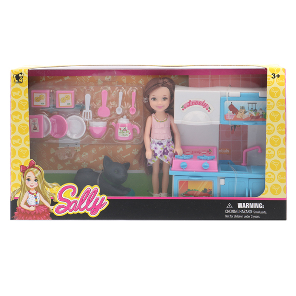 doll set 5 inches Plastic【English Packaging】_200375131_hd