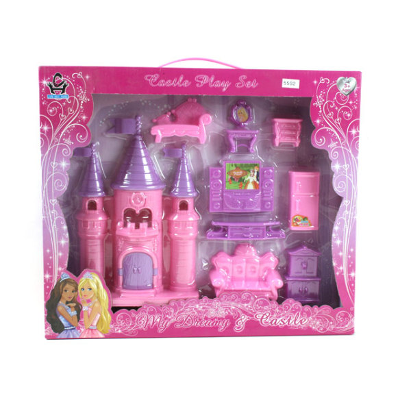 Castle Furniture Cute Version Plastic【English Packaging】_100651312_hd