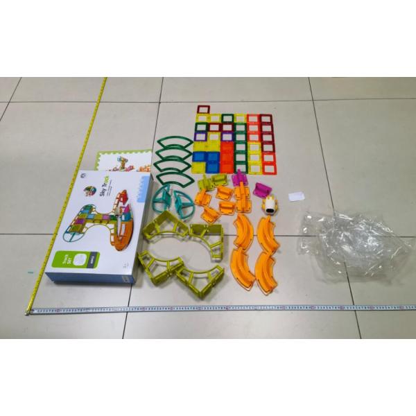 42pcs assembled track blocks