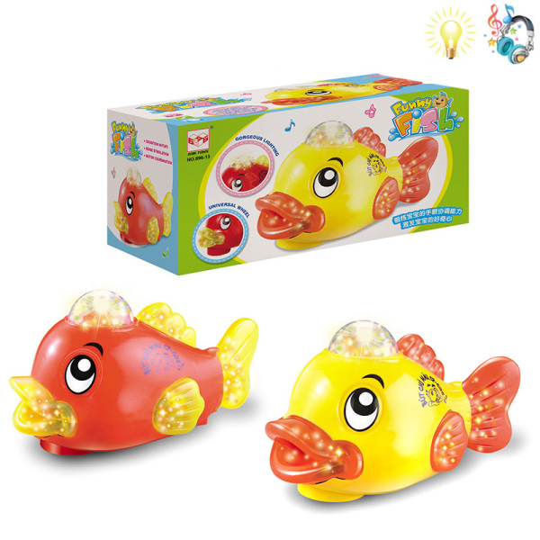 universal fish Electric IC without language Lights Music Plastic【English Packaging】_200117697_hd