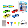 4 cars+transmitter+flying platform Catapult Non-transparent wheels Plastic【English Packaging】_200994236