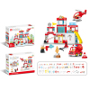 153 (pcs) Fire Station Block Set,Plastic【English Packaging】_P02824800_15_m