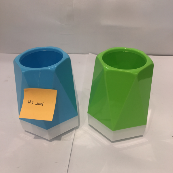 Color box plastic pen holder