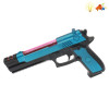 gun Electric Pistol
 Lights Sound IC without language Solid color Plastic【English Packaging】_P01990909_4_m