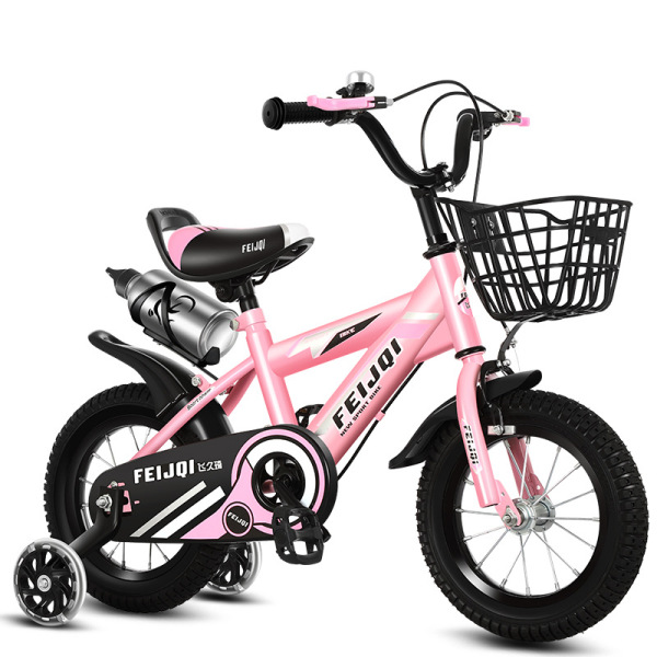 12 inch standard version children's bicycle with water bottle,one colour only,Metal【Packaging without Words】_201729760_hd