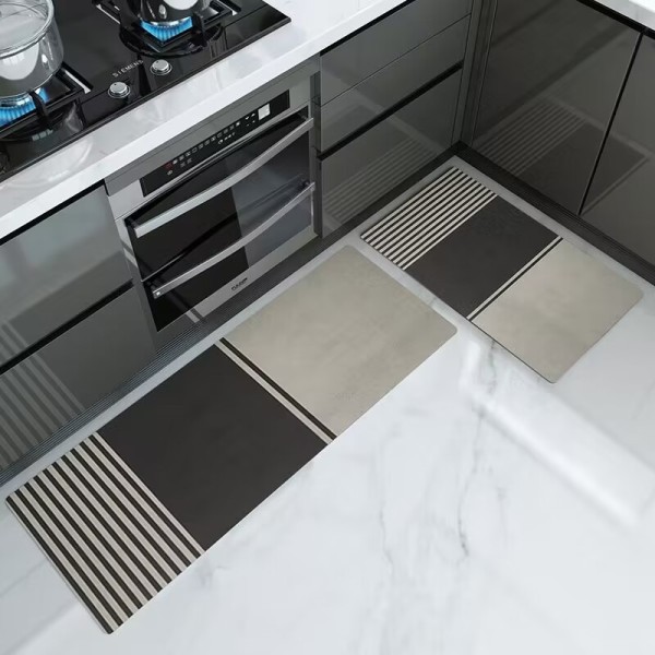 Kitchen specific floor mat set