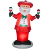 Dancing Santa 180 cm Plastic【English Packaging】_200894671_1_m