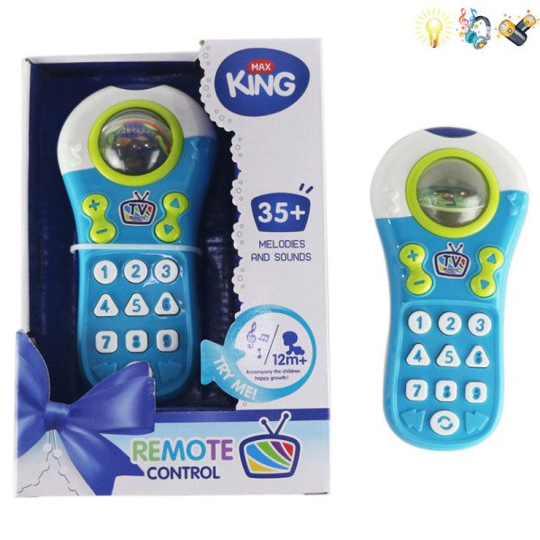 Remote control Lights Music IC without language With battery Plastic【English Packaging】_200748762_hd