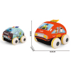 2 (pcs) police/taxi vehicles,Non-transparent wheels,Plush【English Packaging】_P02952760_5_m