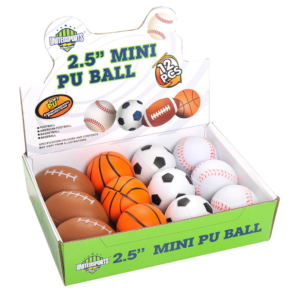 12PCS PU ball 2.5 inches Leather【English Packaging】_200720359_hd