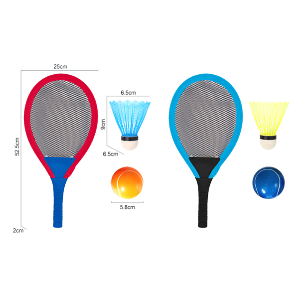 Tennis racket 2 colors,Plastic【English Packaging】_201762843_hd