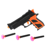 Revolver with badge Soft bullet Pistol
 Solid color Plastic【English Packaging】_P02340710_5_m