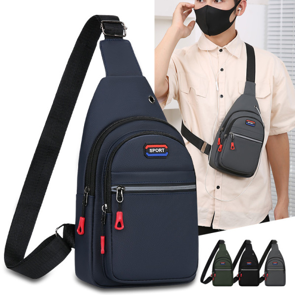 Multifunctional chest bag crossbody bag