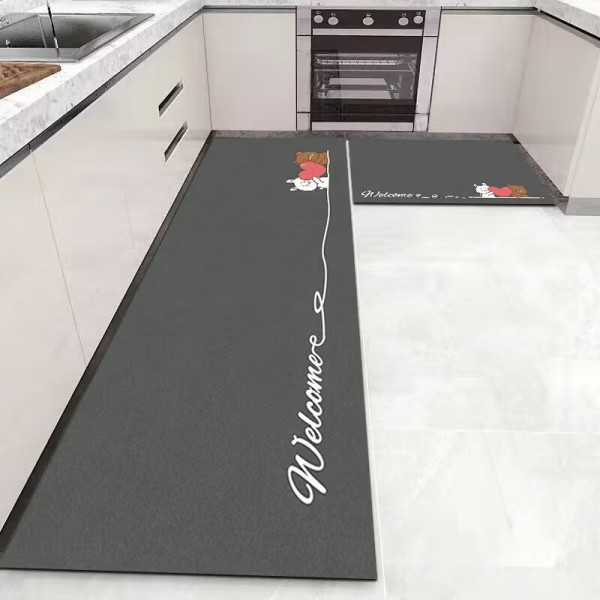 Kitchen specific floor mat set