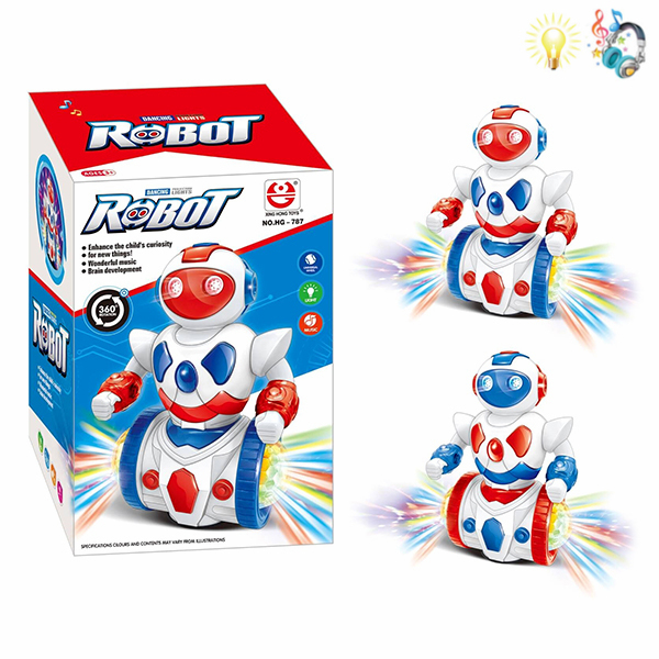 Robot Electric Universal Lights Music English language IC Plastic【English Packaging】_200535896_hd