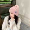 Monogrammed embroidered caps,Women,56-60CM,Winter Hat,100% acrylic【Packaging without Words】_P02671629_3_m