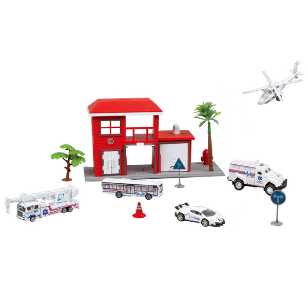 alloy ambulance set(2)