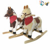 Electric wooden rocking horse 2 colors With battery Wooden horse Music 【English Packaging】_201278902