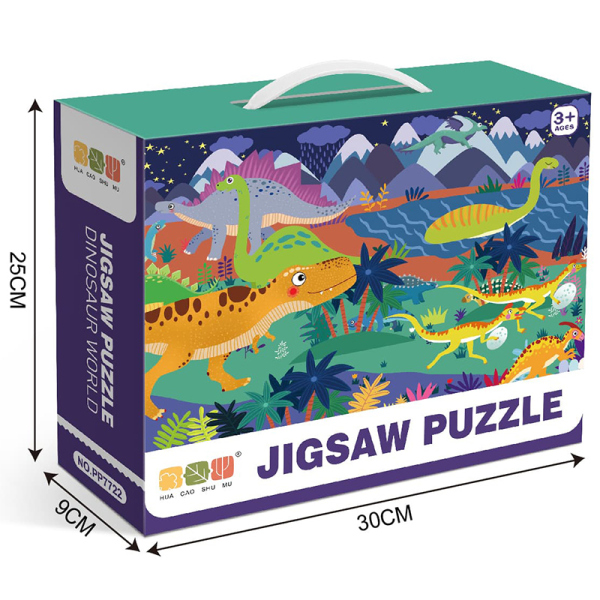 48pcs illustration series puzzle pieces