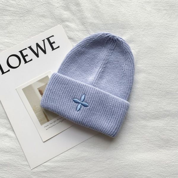 Letter Knit&Winter Hat Unisex 55-60CM 30% wool 70% polyester fiber 【English Packaging】_201448723_hd