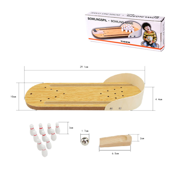 Деревянный настольный мини боулинг дерево【Упаковка на английском языке】_201018883_hd