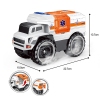 Ambulance+Police Vehicle Inertia Non-transparent wheels Police Rescue Plastic【English Packaging】_P01738823_3_m