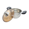 Stainless Steel Stock Pot Set of 5,one colour only,Metal【English Packaging】_P02670883_2_m