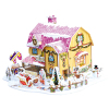 38pcsNEW Fantasy Christmas Cabin Stereo Puzzle Set,бумага【Упаковка на английском языке】_P02684683_9_m