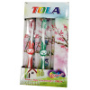 12PCS Children's Toothbrush Mixed Colors,Plastic【English Packaging】_201184669