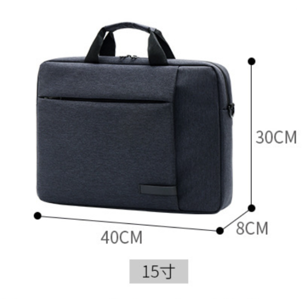 Portable minimalist computer bag