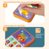 Russian learning toy rechargeable cell phone,Botton-press,Realistic,Electric,Lights,Sound,Music,Russian language IC,With battery,Plastic【Russian Packaging】_P02846864_6_m