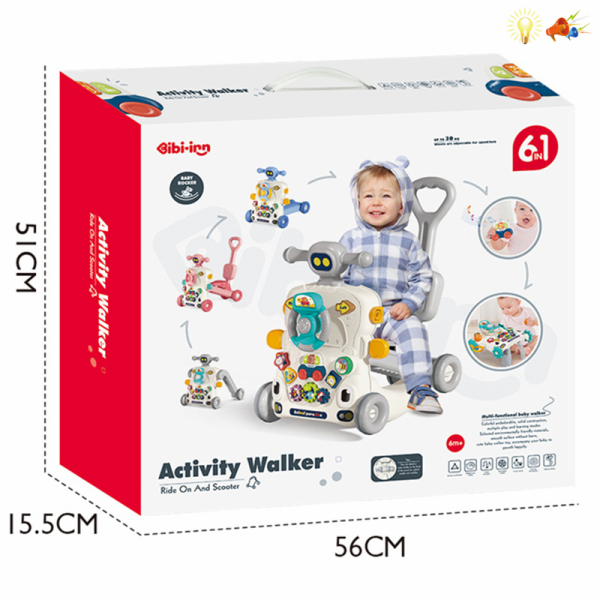 6-in-1 Yikuei Multifunctional Walker