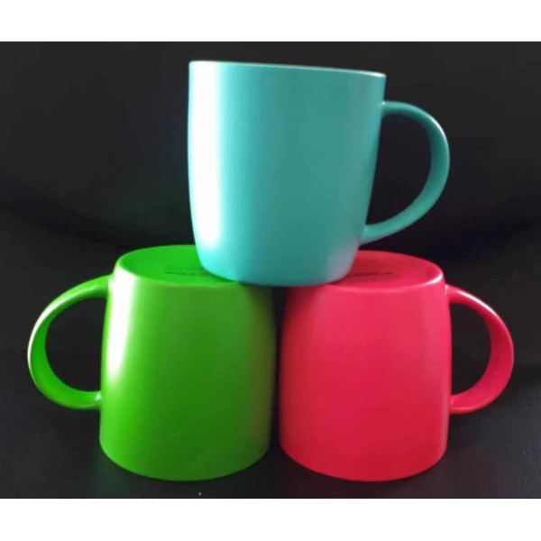 Candy Frosted Color Spray Glaze Ceramic Mug Mixed Colors [No Text Packing