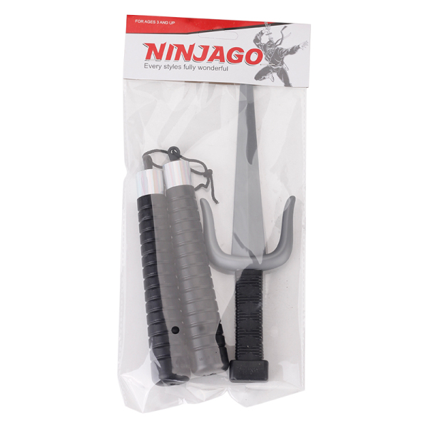 Ninja Weapon Set,Emulate weapon,Solid color,Plastic【English Packaging】_201539683_hd