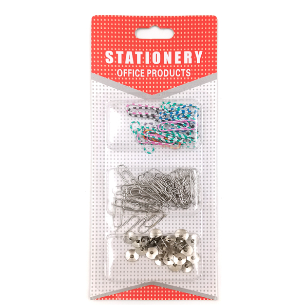 40pcs paper clips+20pcs thumbnails Metal【English Packaging】_200784356_hd