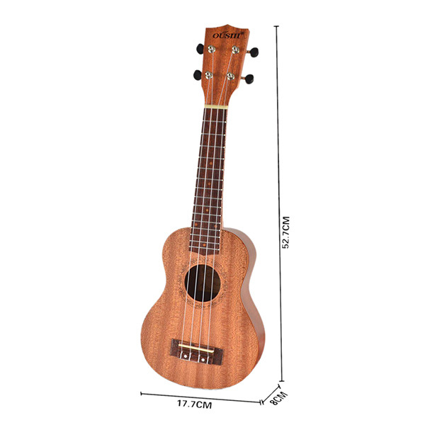 wooden ukulele