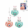 Big White Rabbit Bubble Camera with Bubble Water 2 Colors,Electric,Lights,Music,English language IC,Plastic【English Packaging】_201556393_1_m