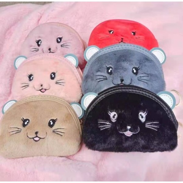 Cartoon cute coin purse Mixed colors Mixed colors [no text packaging]