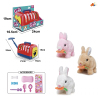 Plush walking carrot biting rabbit+hand pulled cage+accessory set in 3 colors,Electric,Sound,IC without language,Plastic【English Packaging】_201887459