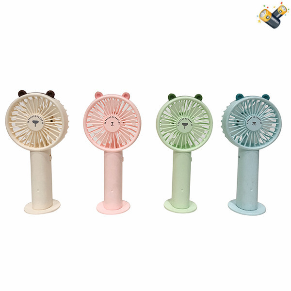 Вентилятор для животных Macaroon Moomin с USB-кабелем для зарядки На батарейках С элементами питания пластик【Упаковка на английском языке】_200670264_hd