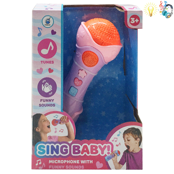 microphone Realistic Story Lights Music IC without language Plastic【English Packaging】_200228506_hd