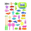 45 Piece Fishing Set,With a magnet,Plastic【English Packaging】_P02029138_2_m