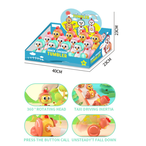 Moe Цыпленок не падает Baby Puzzle Early Learning Toys 3 Colors