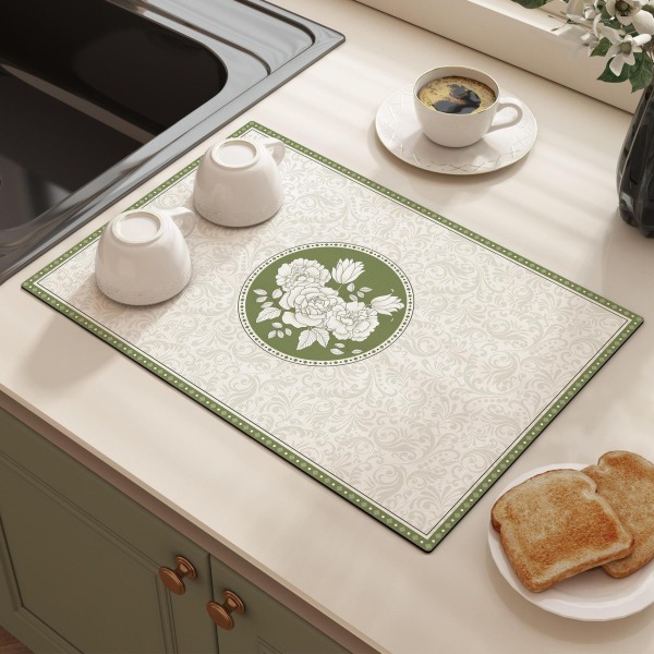 Small Fresh Kitchen Drain Mat,one colour only,other【Packaging without Words】_201894031_hd