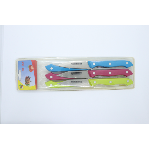 6PC Handle Peeler Knife Set