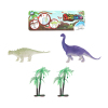 2pcs 6" dinosaur set Plastic【English Packaging】_201023327