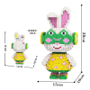 2000(pcs)Momo Gothic Lori Bunny Block Set,Plastic【English Packaging】_P02829056_7_m